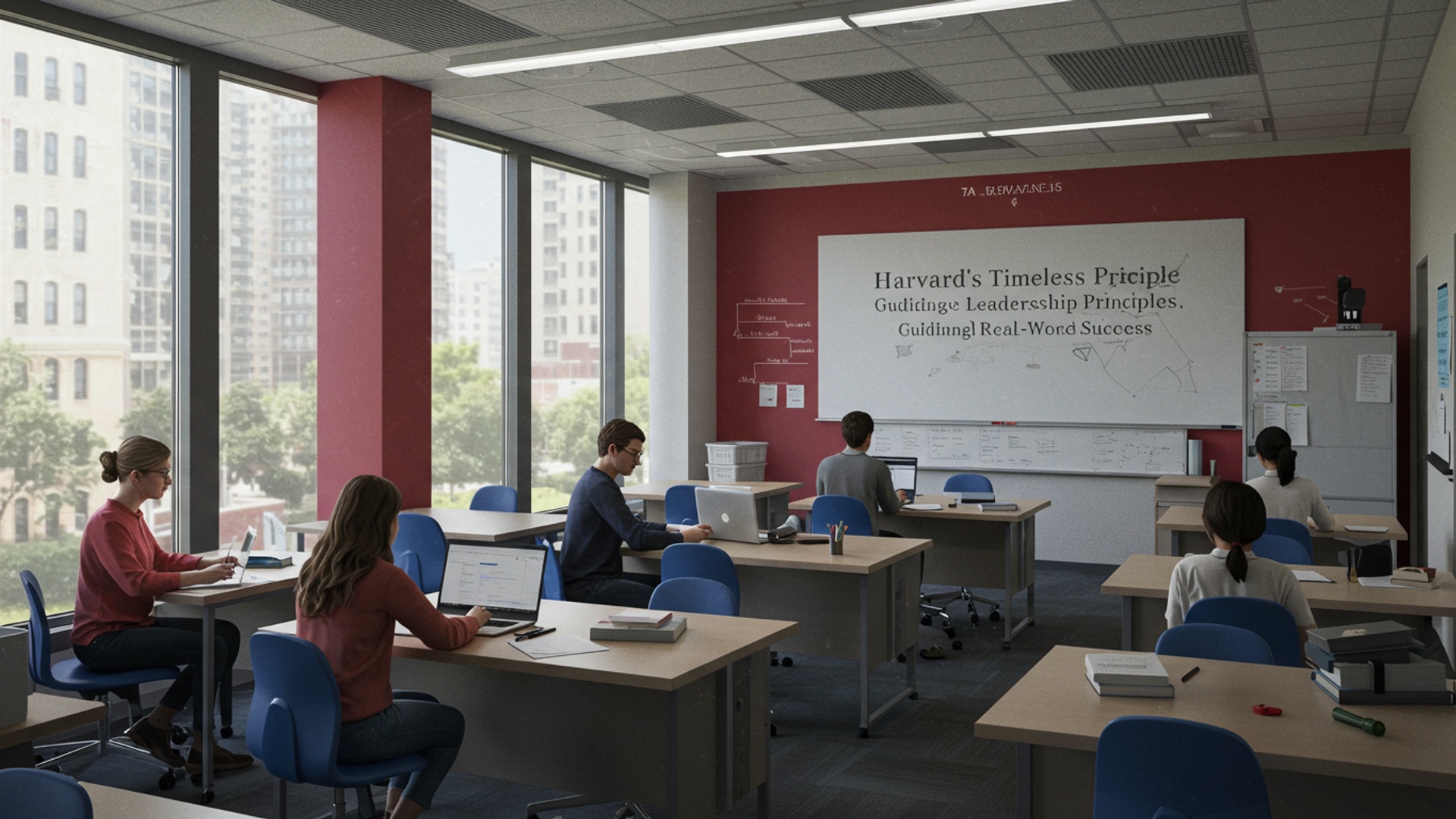 Harvard's Timeless Leadership Principles: Guiding Global Professionals to Real-World Success illustration