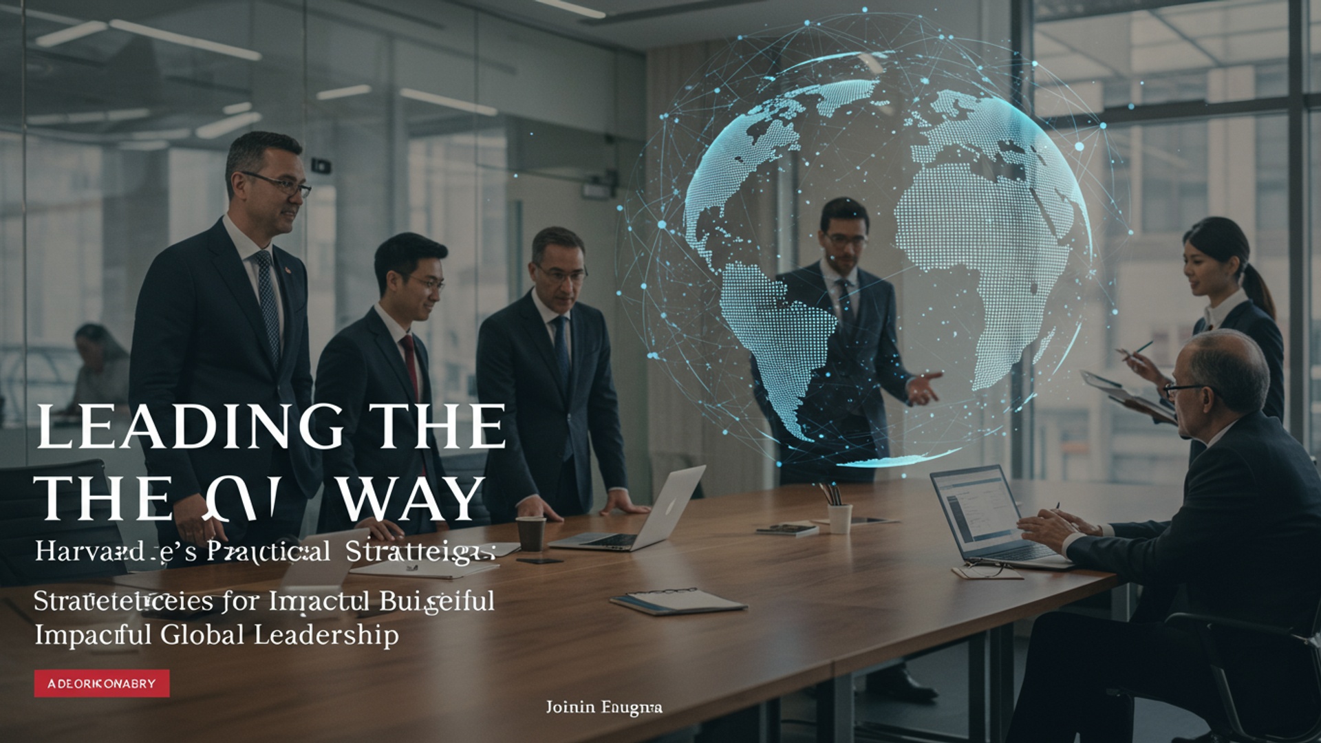 Leading the Way: Harvard's Practical Strategies for Impactful Global Leadership illustration