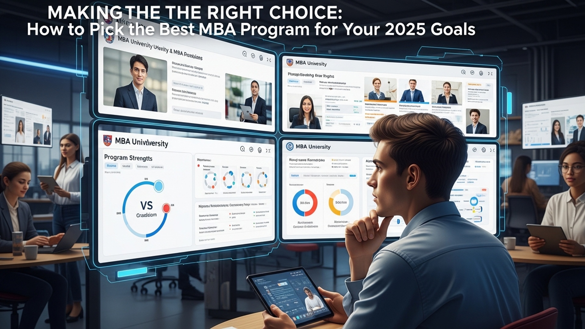Making the Right Choice: How to Pick the Best MBA Program for Your 2025 Goals illustration