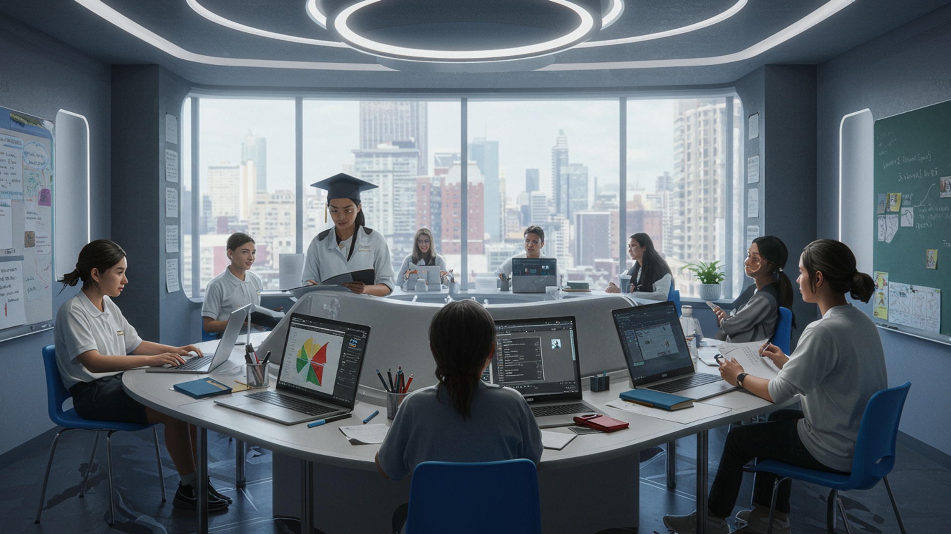 Mastering Essential Digital Leadership Skills for Success in the Evolving 2025 Landscape illustration