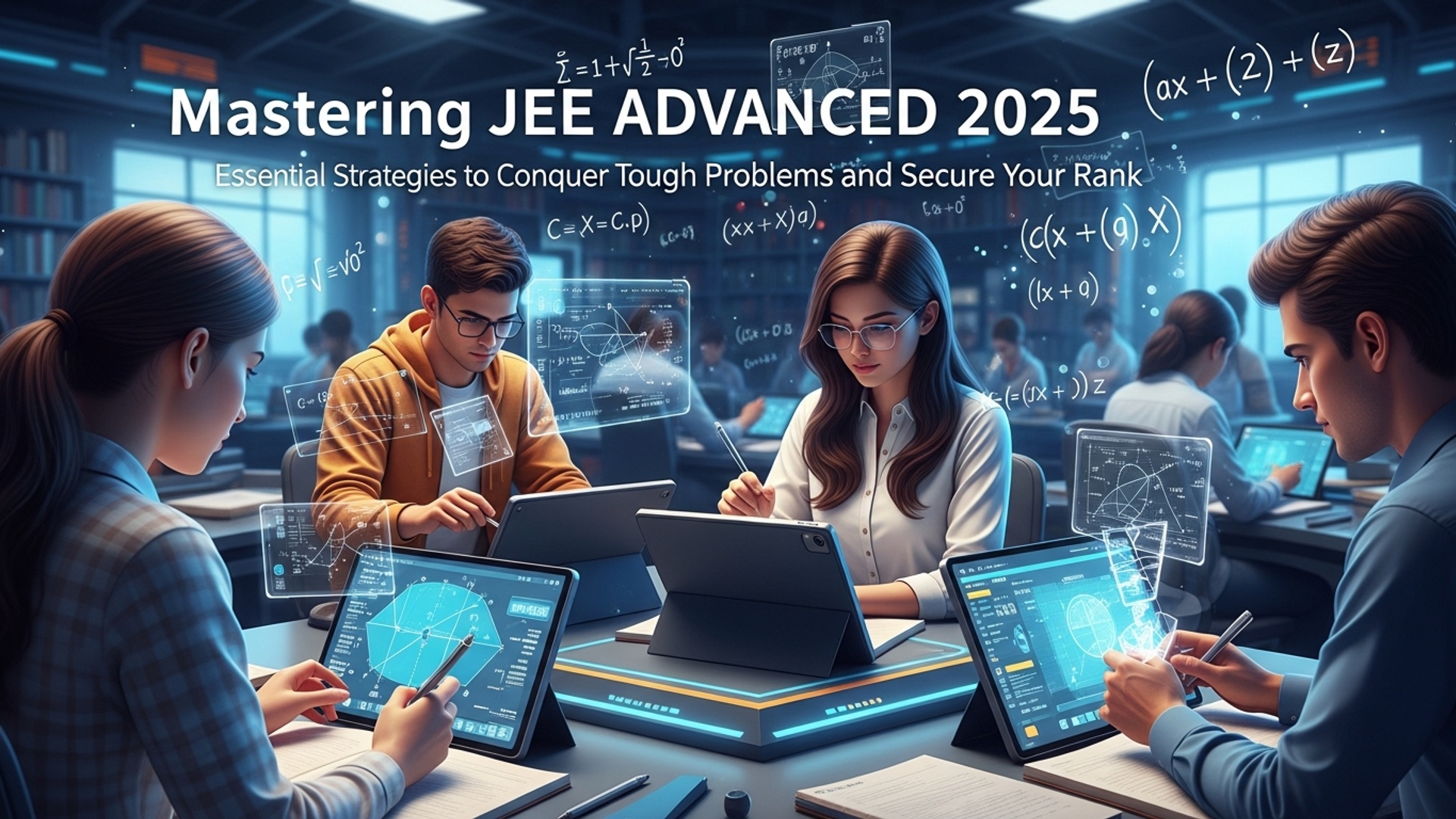 Mastering JEE Advanced 2025: Essential Strategies to Conquer Tough Problems and Secure Your Rank illustration