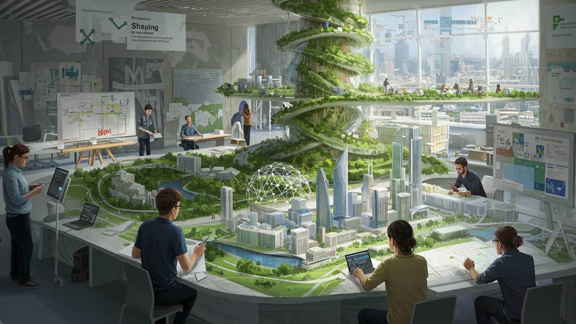 Shaping Tomorrow's Cities: How UCL Innovators Drive Sustainable Urban Solutions Globally illustration