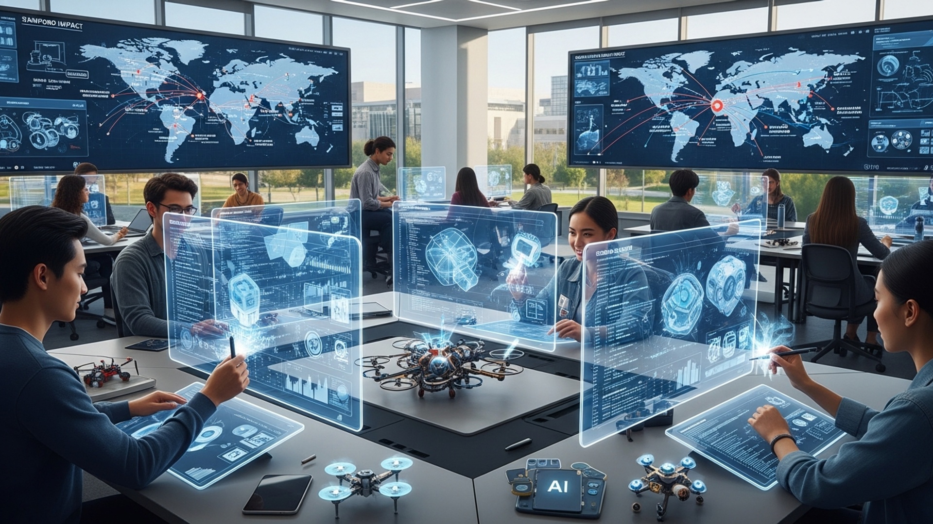 Stanford's Breakthrough Innovations: Shaping Tomorrow's Tech Landscape and Global Impact illustration