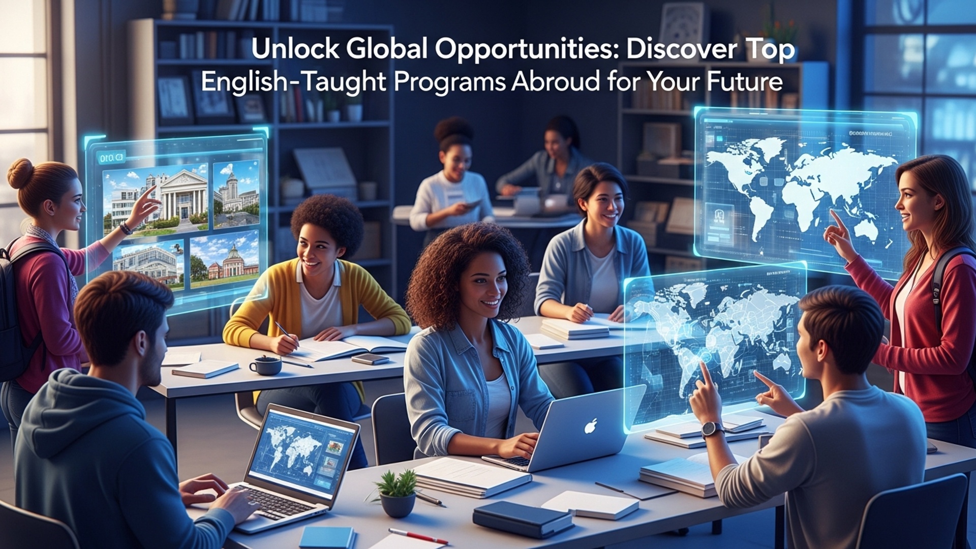 Unlock Global Opportunities: Discover Top English-Taught Programs Abroad for Your Future illustration