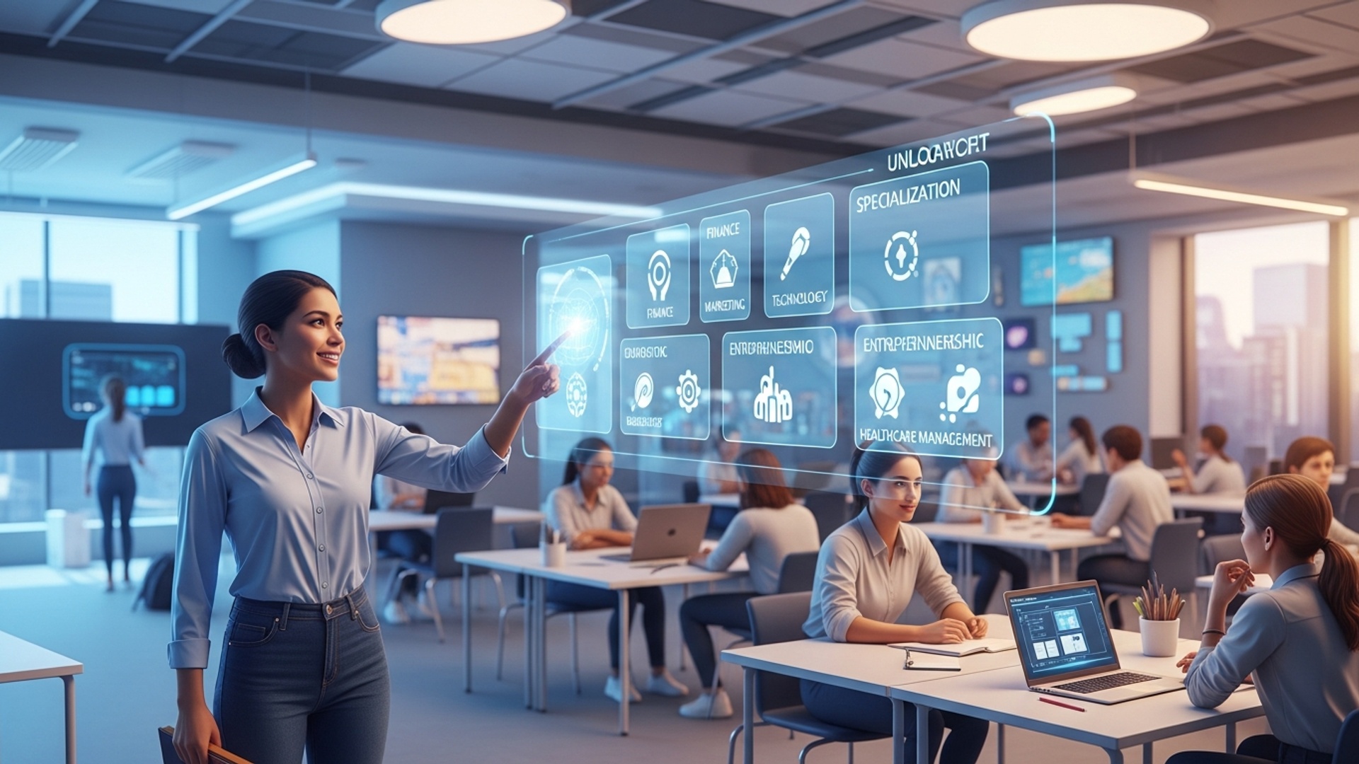 Unlock Your Career Potential: Choosing the Best MBA Specialization for 2025 Success illustration