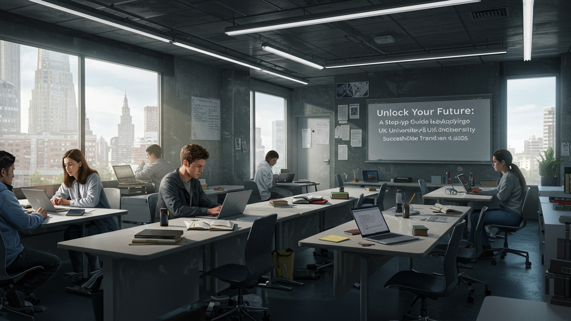 Unlock Your Future: A Step-by-Step Guide to Applying for UK Universities Successfully in 2025 illustration