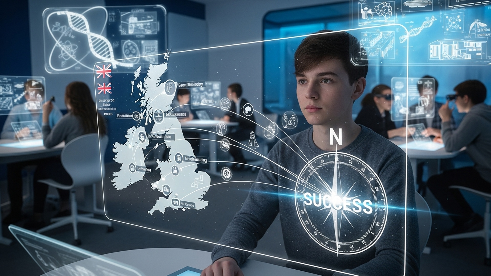 Unlock Your Future: Choose the Right UK Course for 2025 Career Success illustration