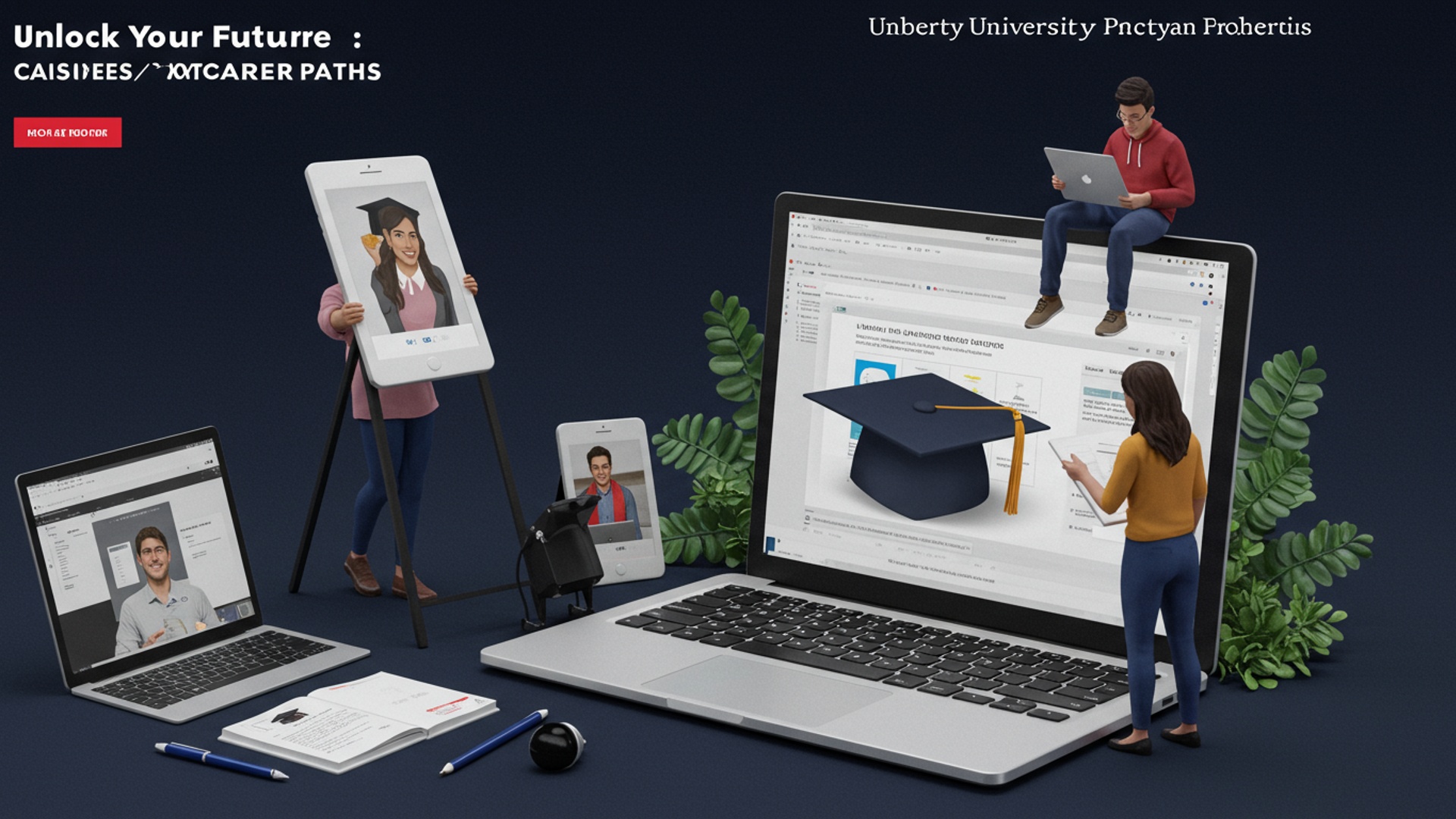 Unlock Your Future: Liberty University's Online Degrees Pave Practical Career Paths illustration