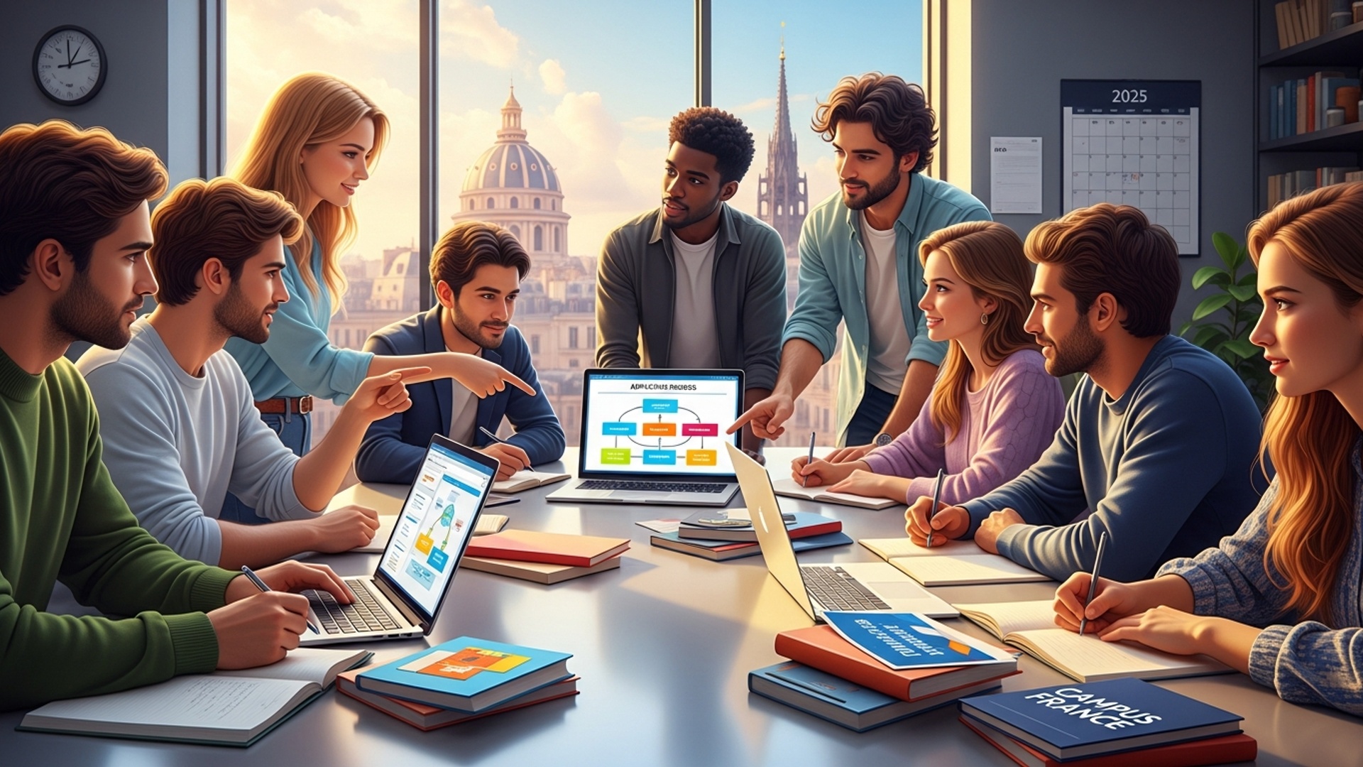 Unlock Your Future: Step-by-Step Guide to Applying to French Universities in 2025 illustration