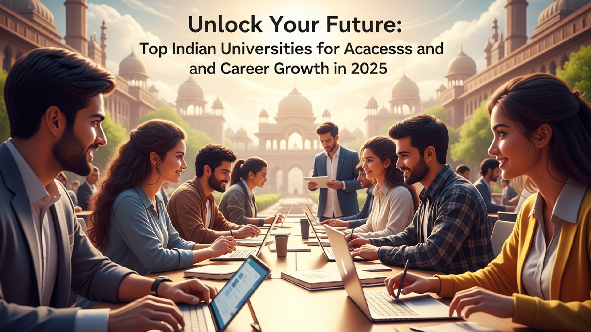 Unlock Your Future: Top Indian Universities for Academic Success and Career Growth in 2025 illustration