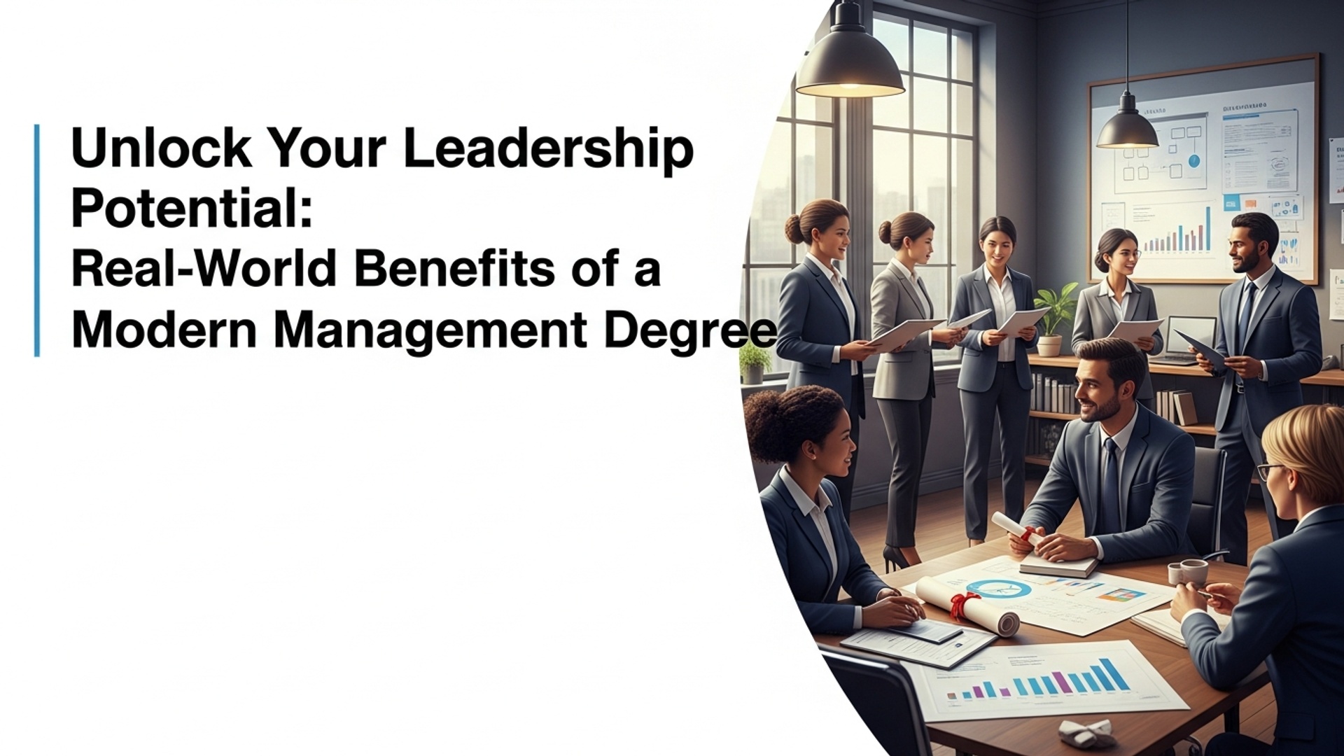 Unlock Your Leadership Potential: Real-World Benefits of a Modern Management Degree illustration