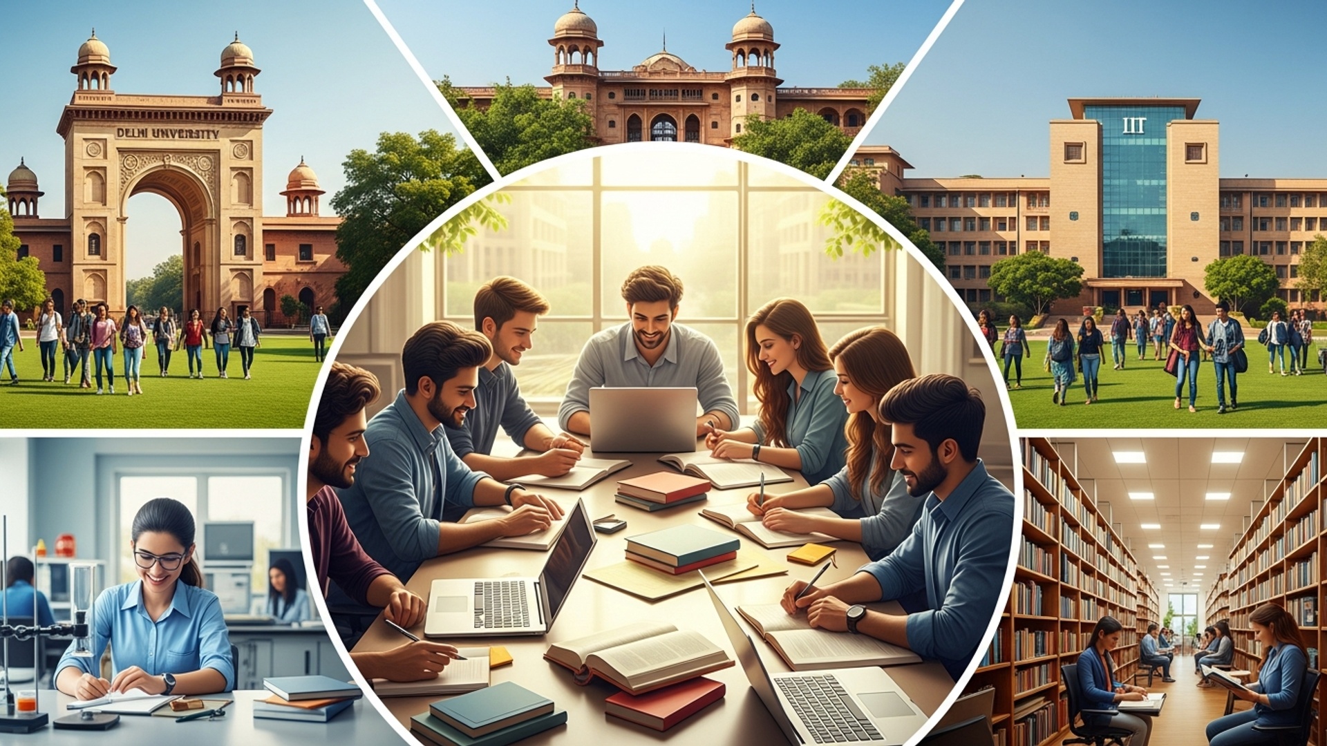 Unveiling India's Top Universities for 2025: Your Essential Guide to Academic Excellence illustration