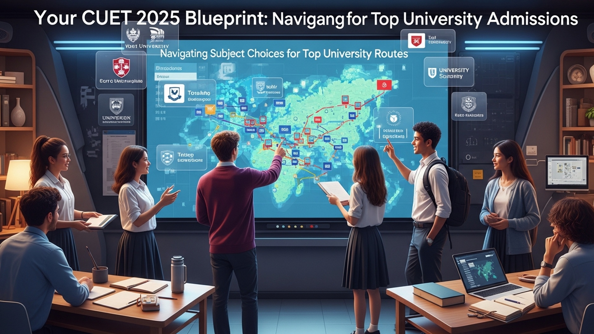 Your CUET 2025 Blueprint: Navigating Subject Choices for Top University Admissions illustration