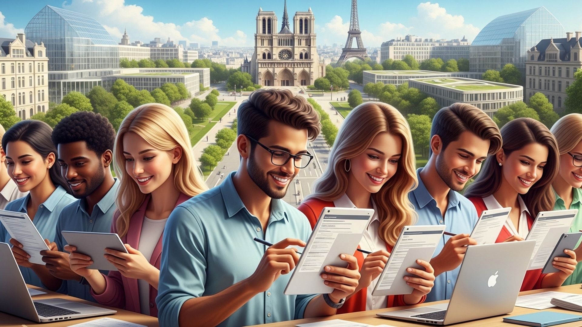 Your Step-by-Step Guide to Applying for French Universities Successfully in 2025 illustration