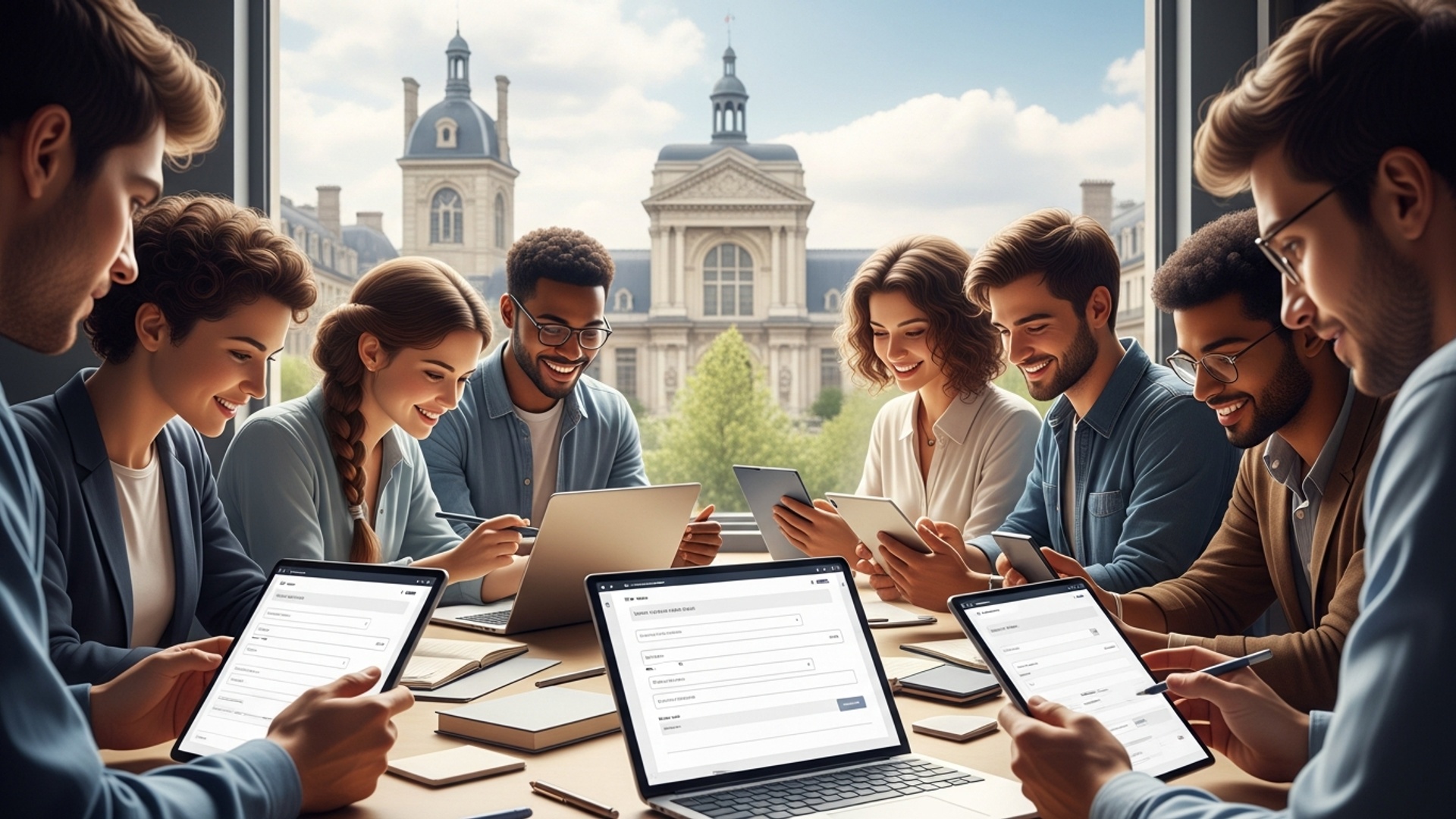 Your Step-by-Step Guide to Applying Successfully to Top French Universities in 2025 illustration