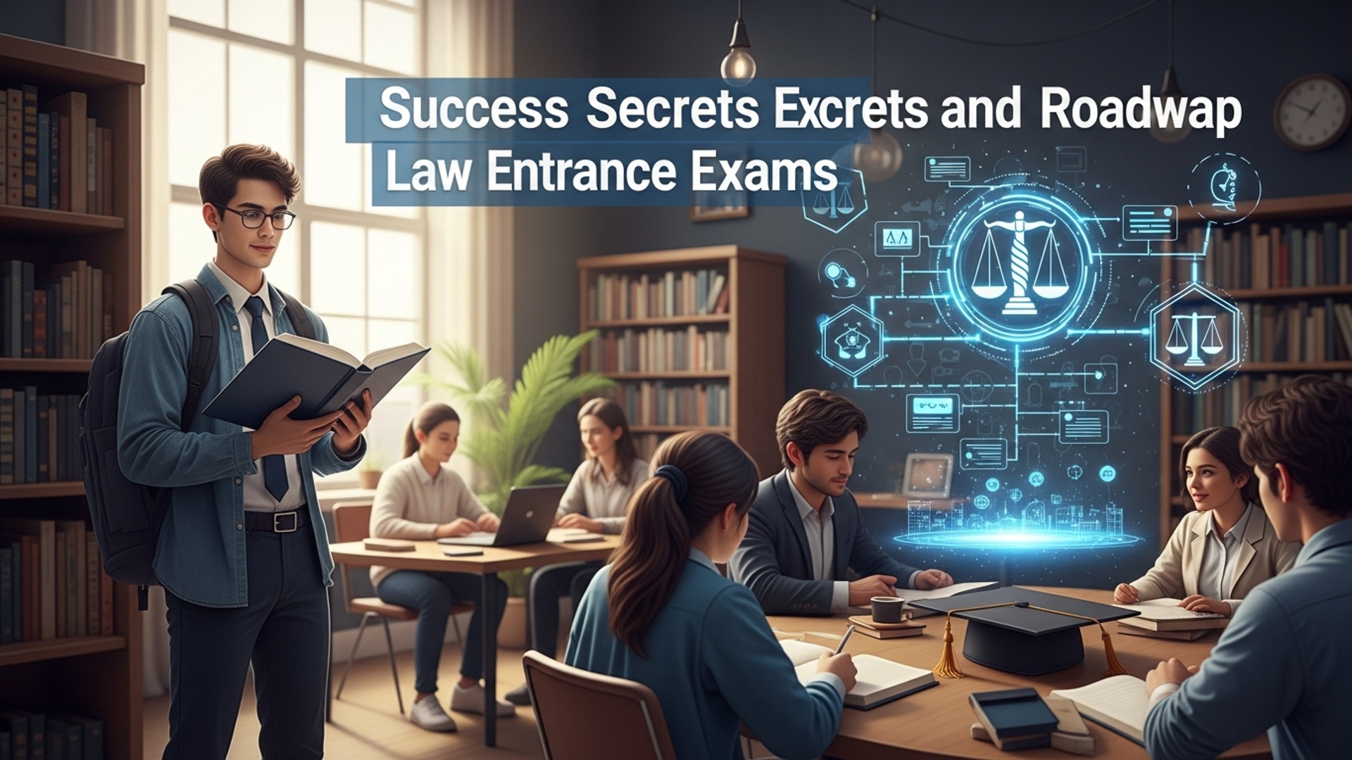 AILET Success Secrets: Your Roadmap to Excelling in Law Entrance Exams 2025 illustration