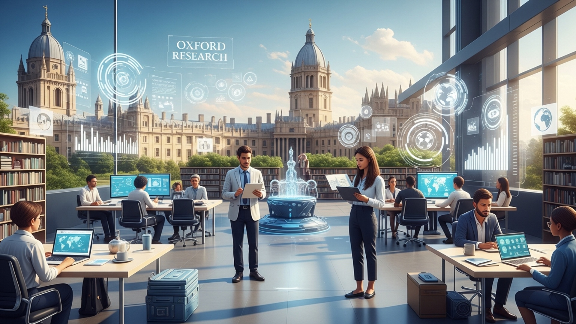 Beyond the Books: Real-World Impact of Oxford's Groundbreaking Research in 2025 illustration