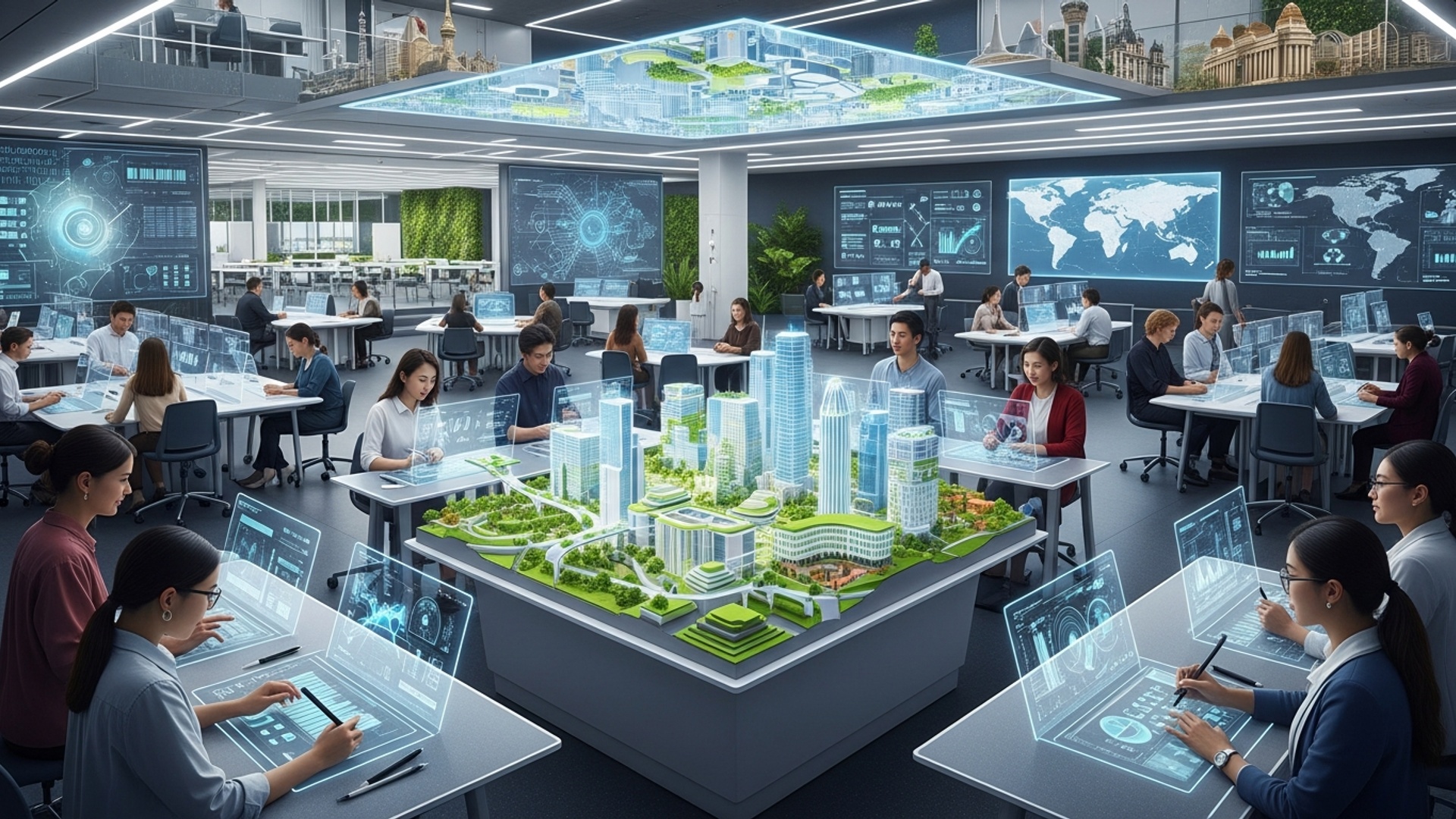 Beyond the Books: UCL's Interdisciplinary Research Shaping Global Urban Futures illustration