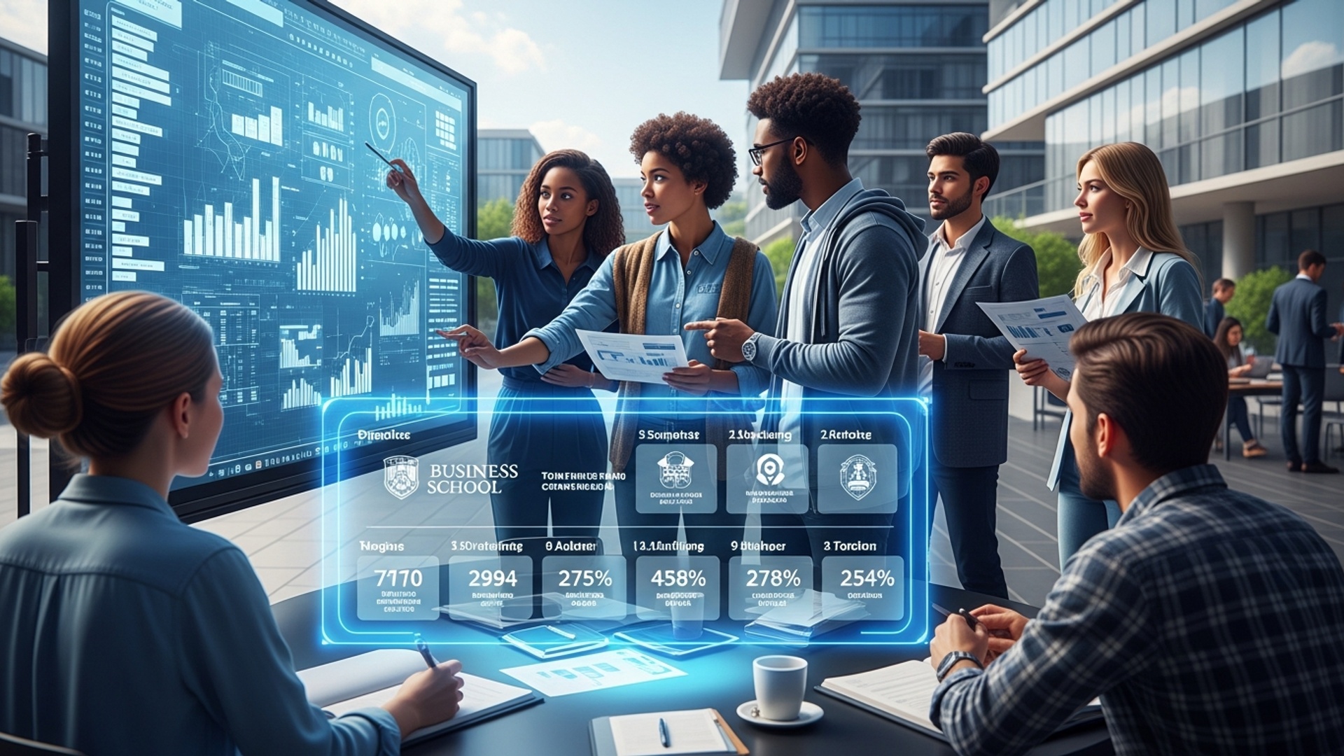 Beyond the Rankings: How to Choose a Top Business School for Your MBA in 2025 illustration