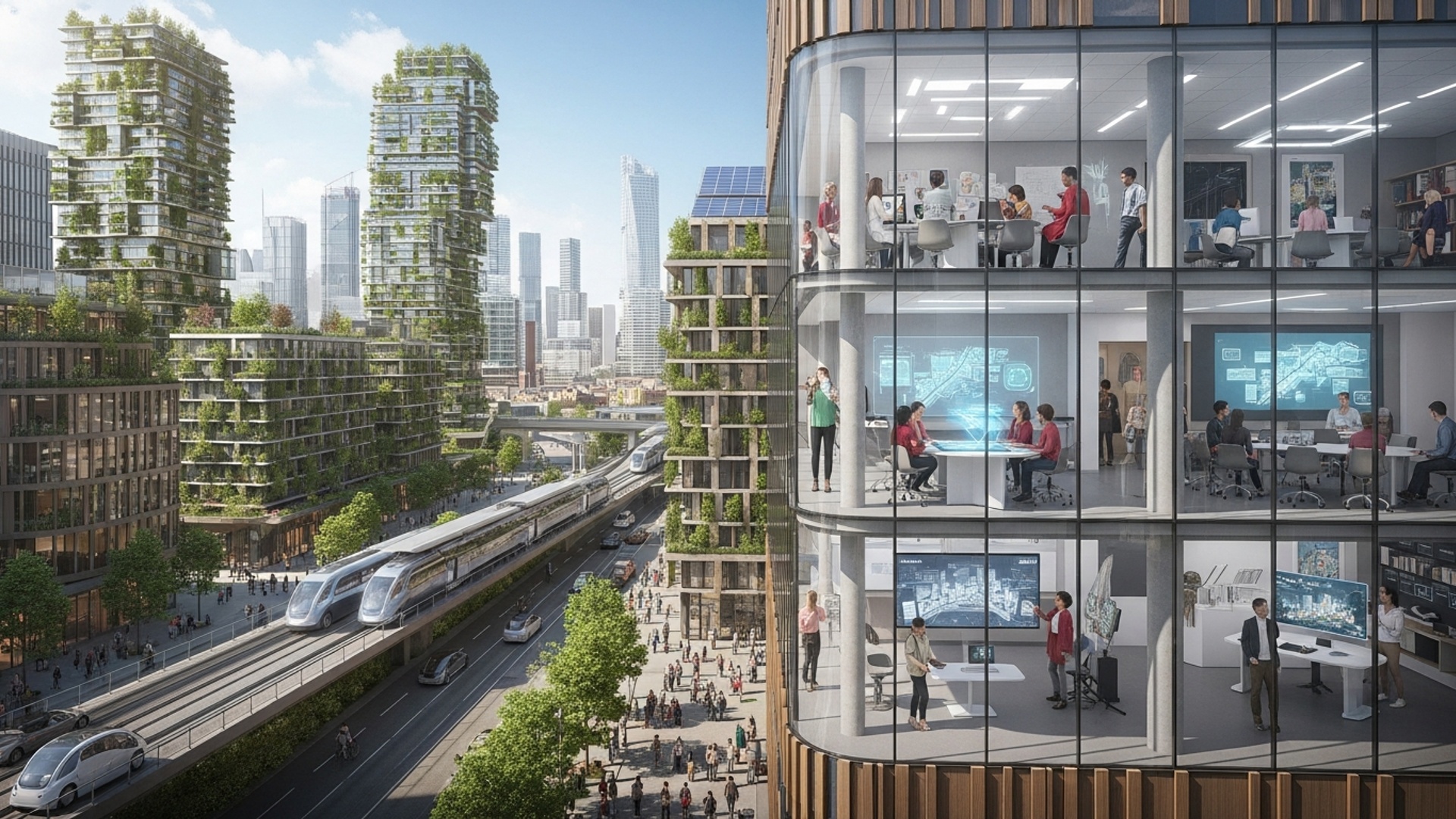 Build Better Cities: Sustainable Urban Living Strategies Inspired by UCL's Research illustration