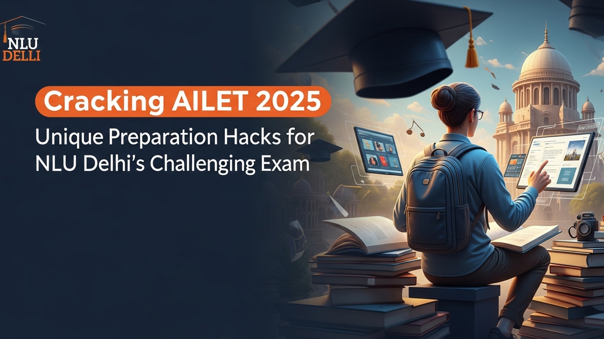 Cracking AILET 2025: Unique Preparation Hacks for NLU Delhi's Challenging Exam illustration