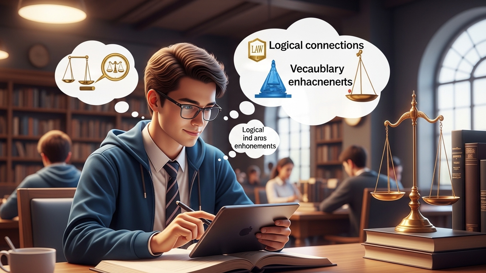 Demystifying CLAT 2025: Your Guide to Mastering Legal Reasoning and English illustration