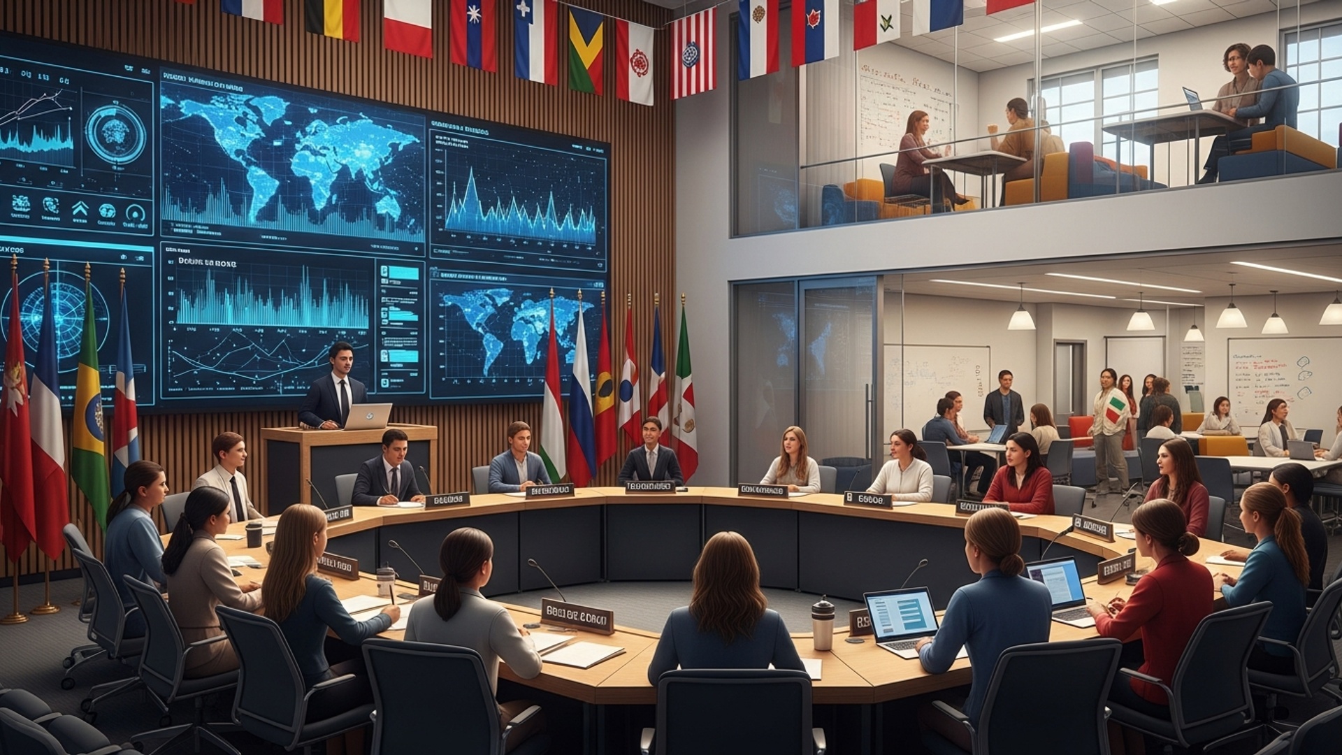 Impact Your World: American University’s Path to Global Policy Influence illustration