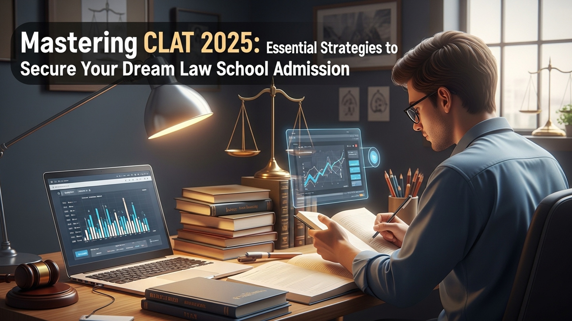 Mastering CLAT 2025: Essential Strategies to Secure Your Dream Law School Admission illustration