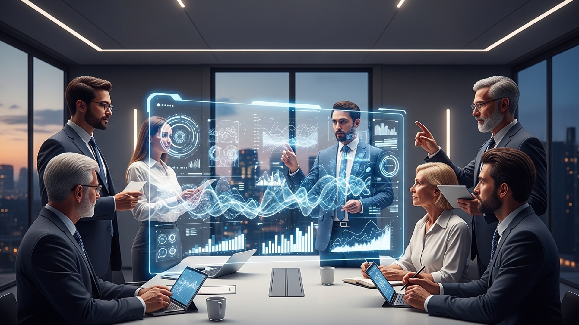 Mastering the Future: Essential Digital Leadership Skills for 2025 Business Impact illustration