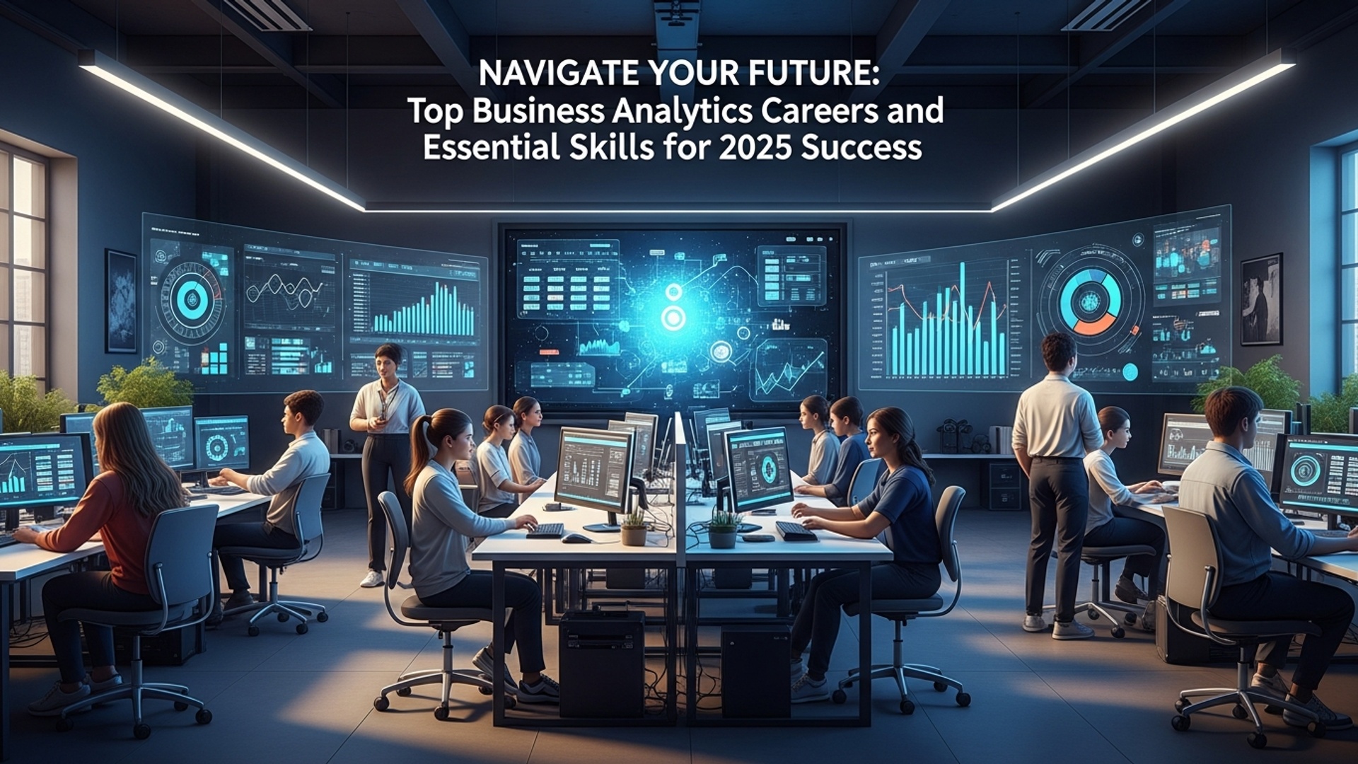 Navigate Your Future: Top Business Analytics Careers and Essential Skills for 2025 Success illustration