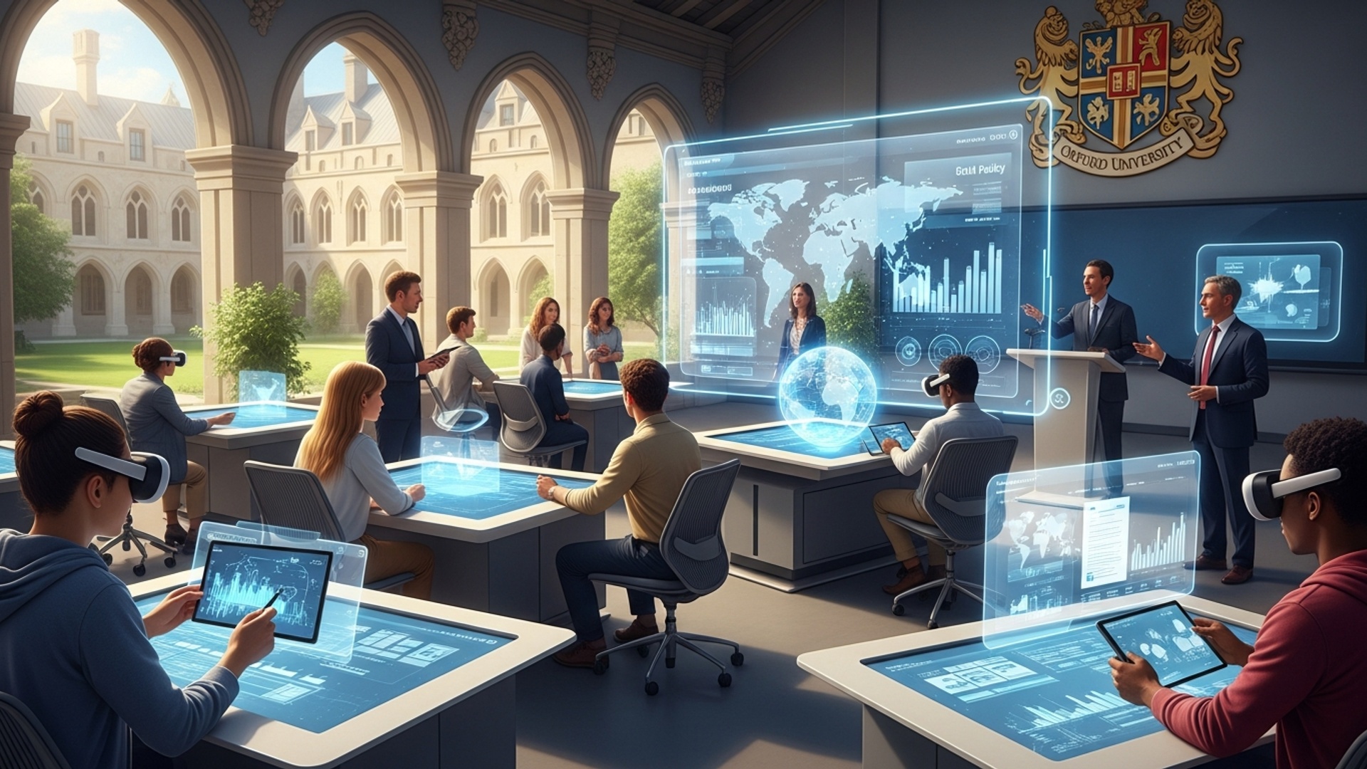 Navigating Complexity: Oxford's Insights on Global Policy and Ethical AI Challenges illustration