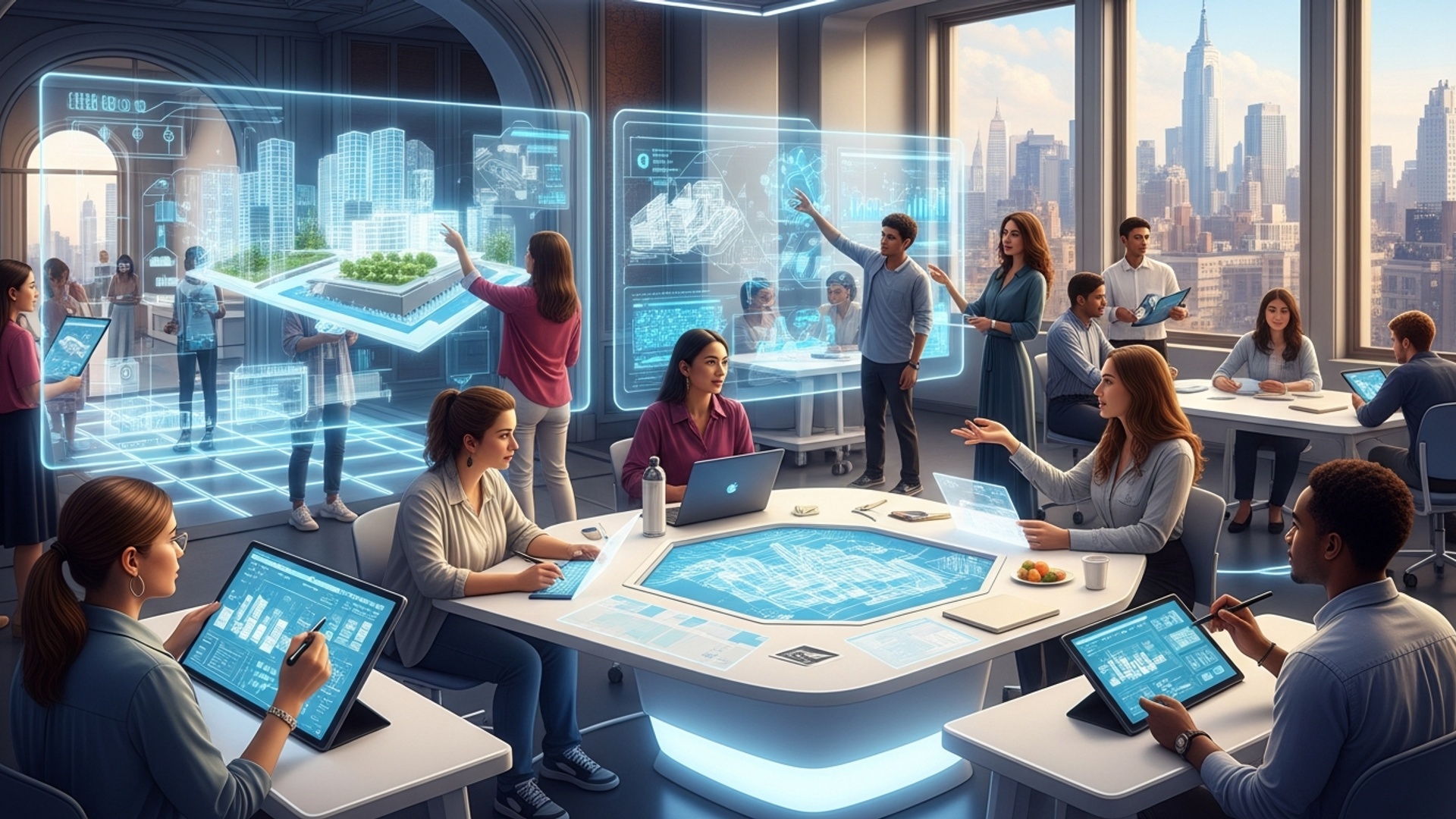 Navigating Urban Innovation: Columbia University's Role in Shaping New York City's Future illustration