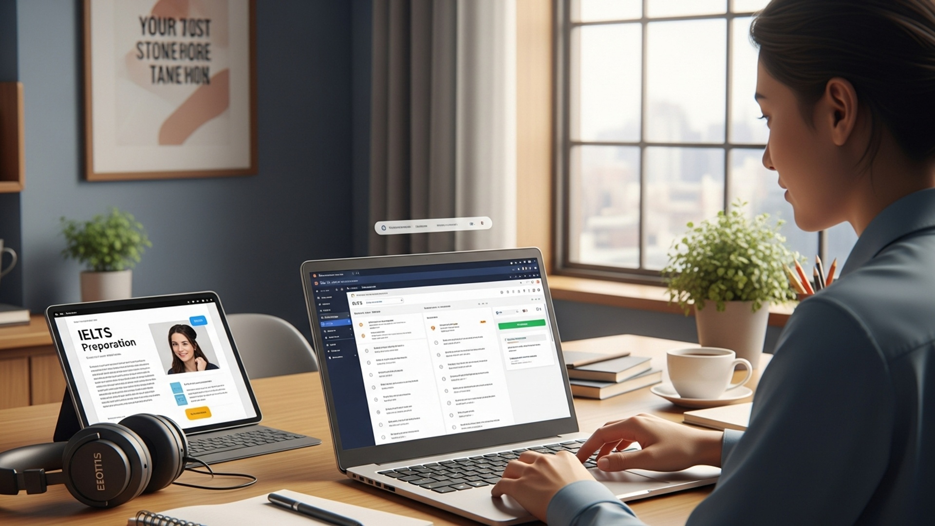 Unlock Your Best IELTS Score: Practical Tips for Online Exam Success illustration