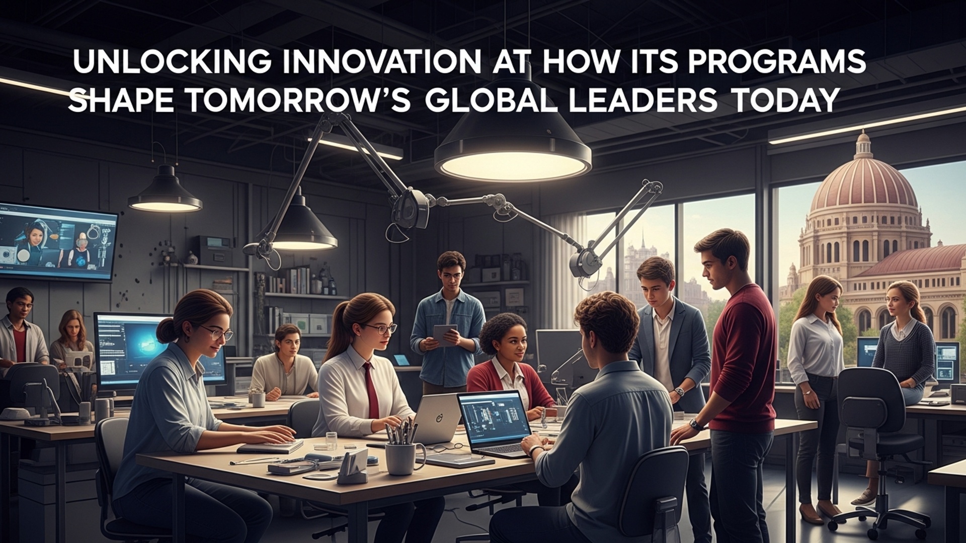 Unlocking Innovation at Stanford: How Its Programs Shape Tomorrow's Global Leaders Today illustration