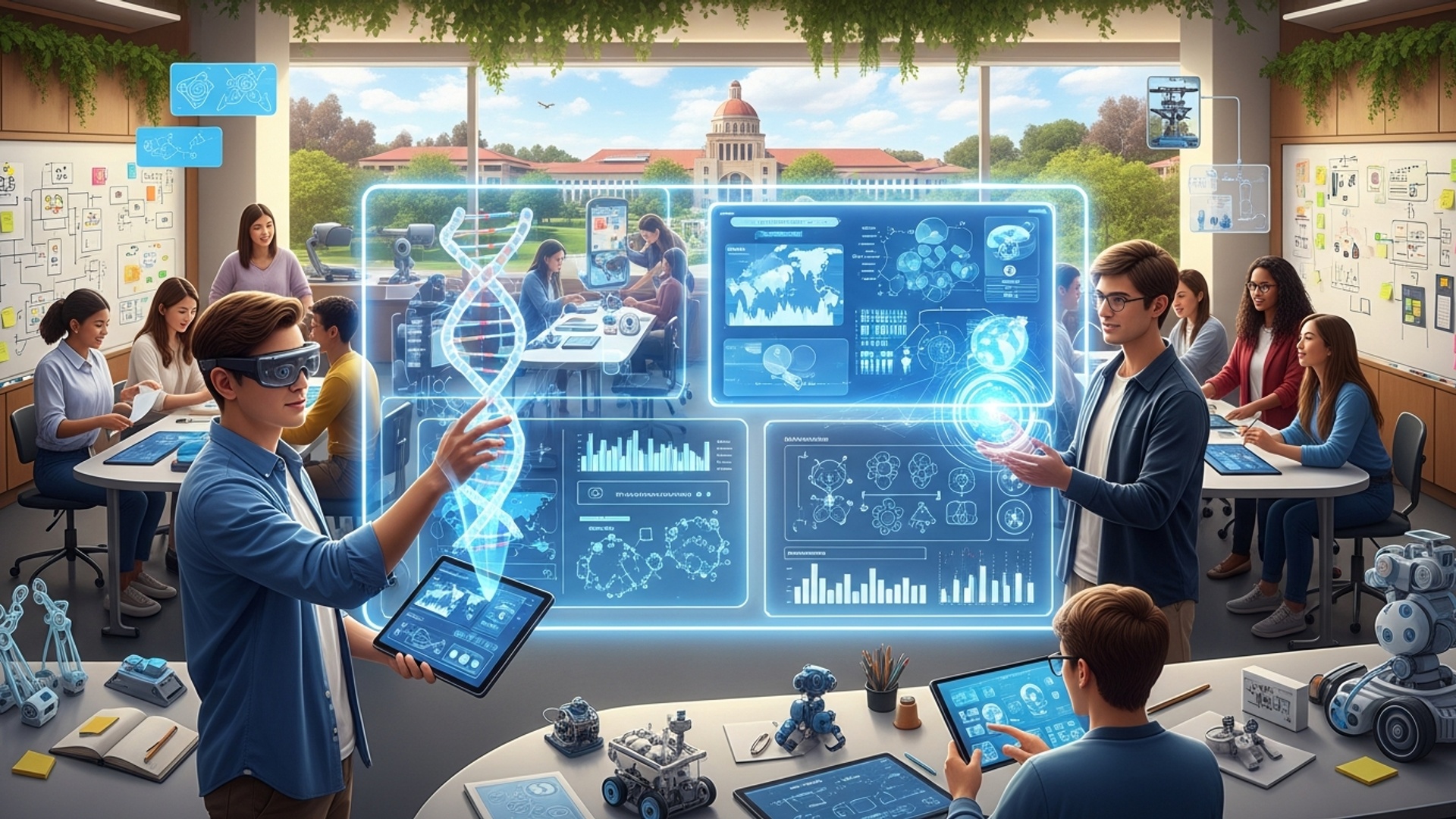 Unlocking Innovation: How Stanford Research Shapes Tomorrow's World and Your Future illustration