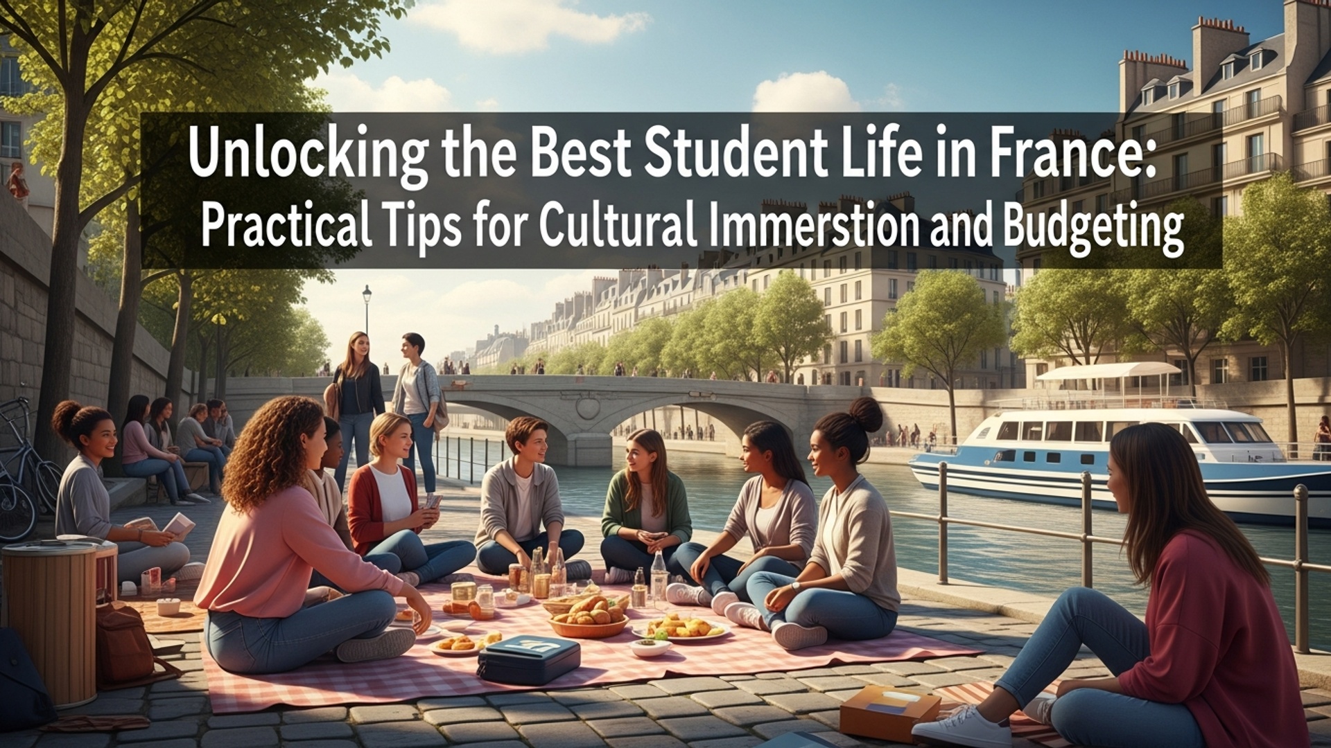 Unlocking the Best Student Life in France: Practical Tips for Cultural Immersion and Budgeting illustration
