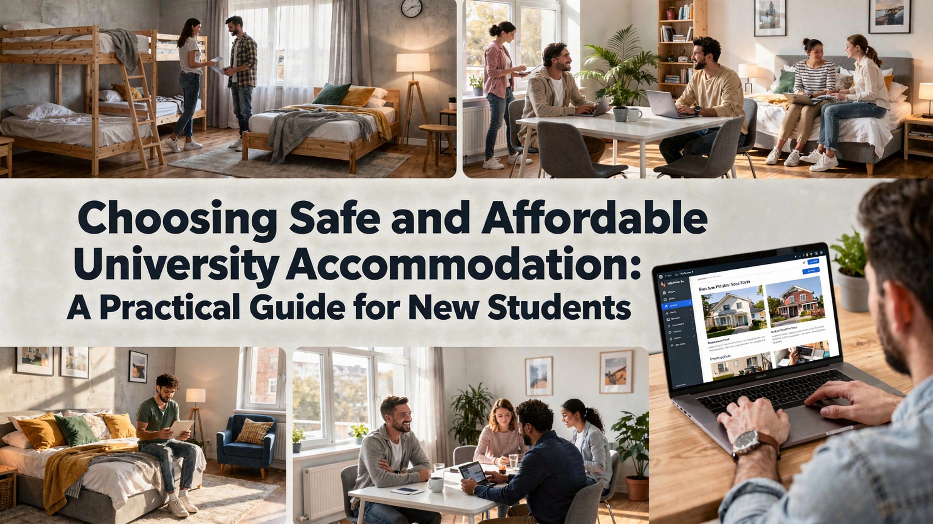 Choosing Safe and Affordable University Accommodation: A Practical Guide for New Students illustration