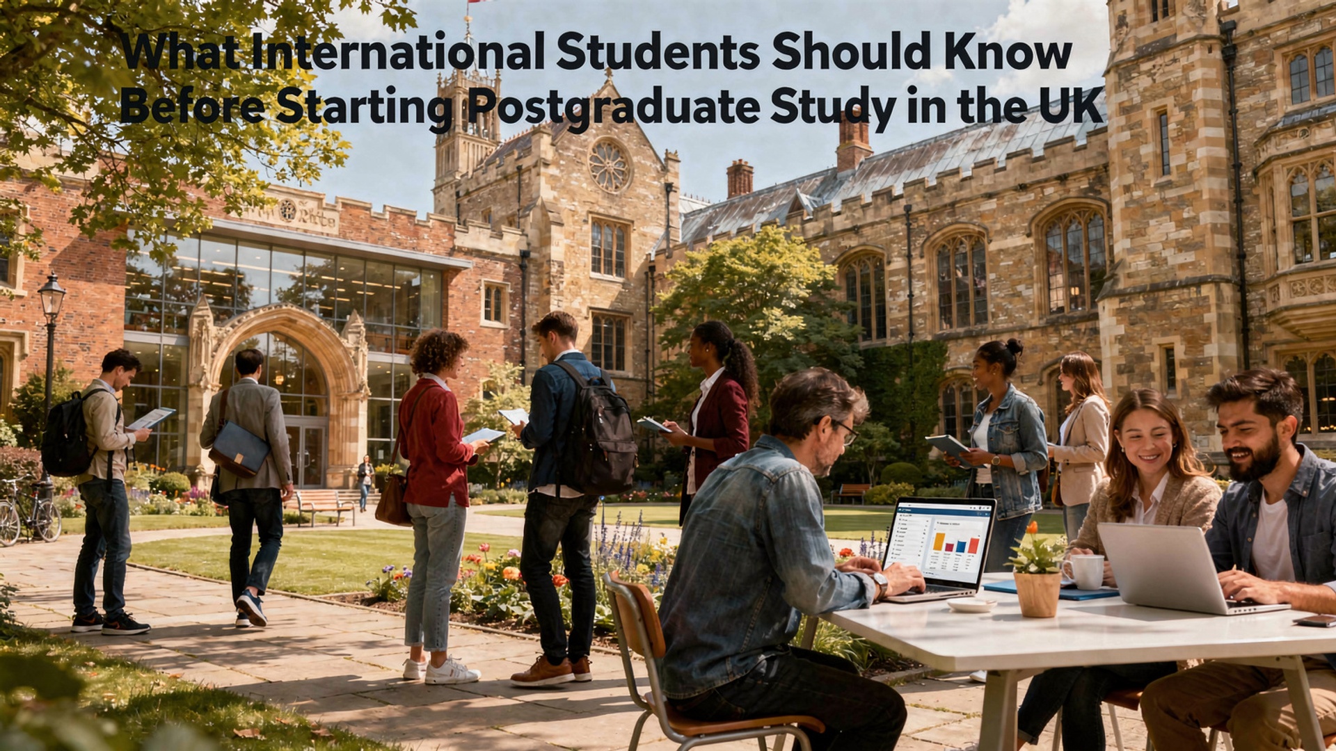 What International Students Should Know Before Starting Postgraduate Study in the UK illustration