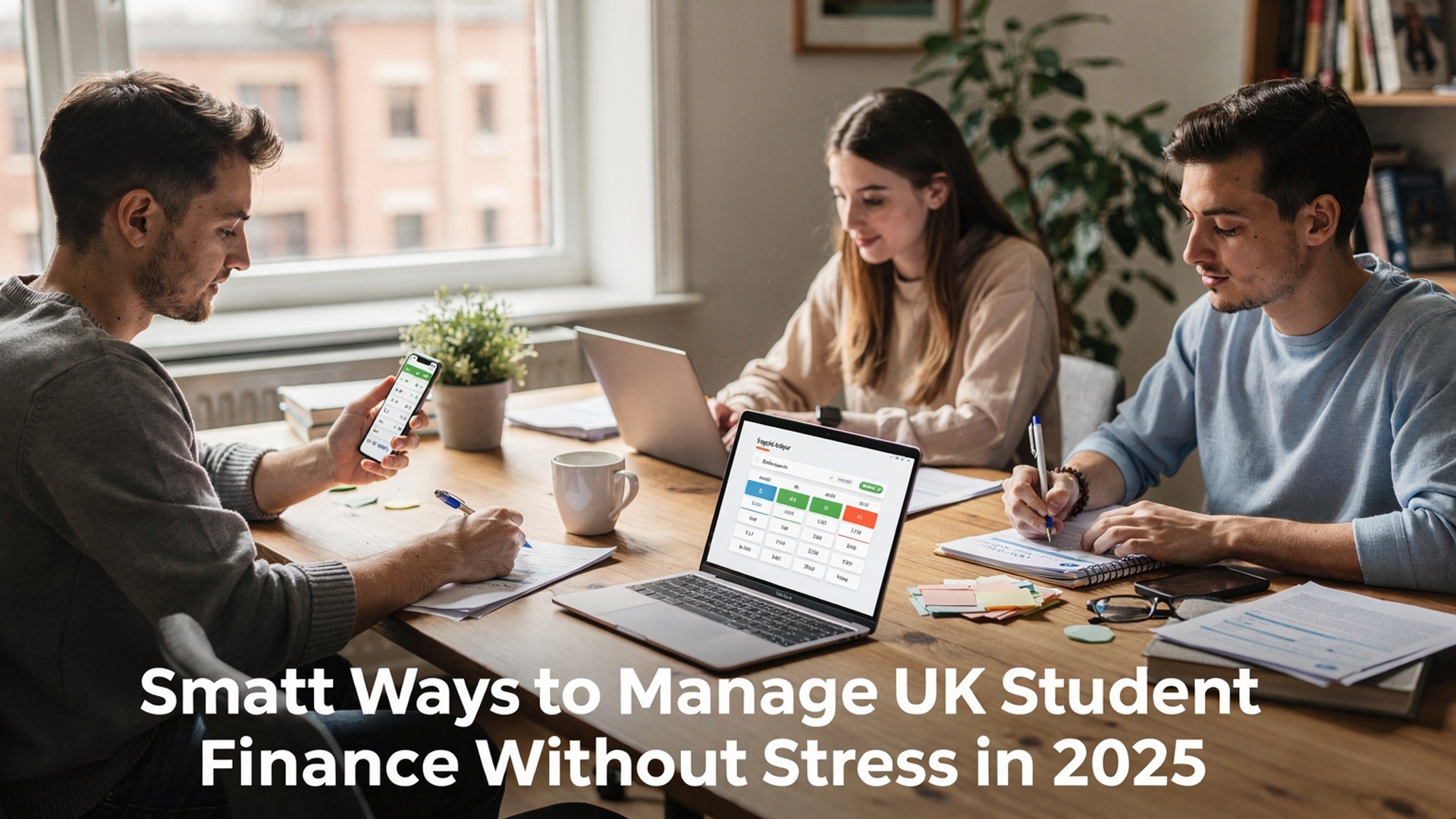 Smart Ways to Manage UK Student Finance Without Stress in 2025 illustration